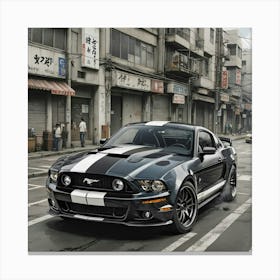 Ford Mustang Gt 3 Canvas Print