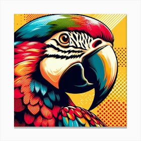 Pop Parrot 2 Canvas Print