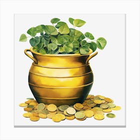 Pot Of Gold 3 Canvas Print