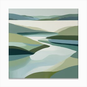 'River' 5 Canvas Print