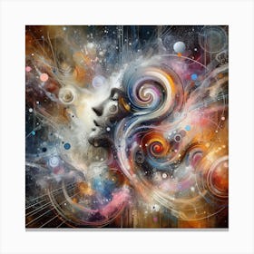 Creative world Canvas Print