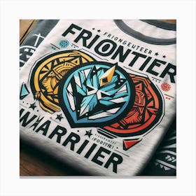 Frontierer Warrior Canvas Print