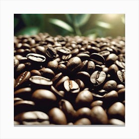 Coffee Beans 76 Canvas Print