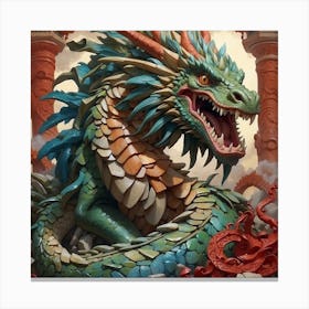 Dragon 1 Canvas Print