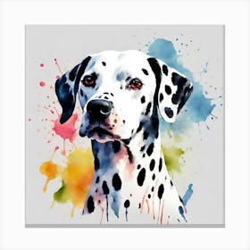Dalmatian, National Pet Day! Canvas Print Canvas Print