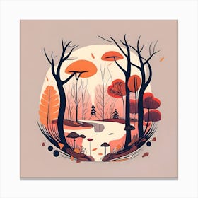 Autumn Forest Canvas Print