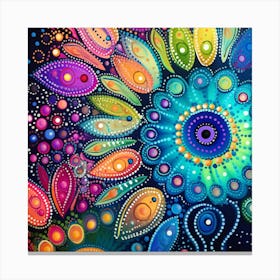 Psychedelic Painting Canvas Print