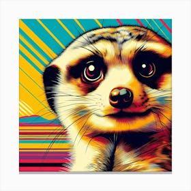 Meerkat 5 Canvas Print