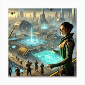 Visionary Reformer Canvas Print