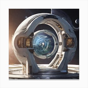 Space Station 10 Canvas Print