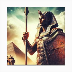 Egyptian Warrior Canvas Print