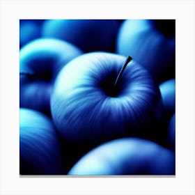 Blue Apples Canvas Print