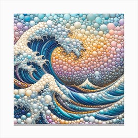 Sea waves Canvas Print