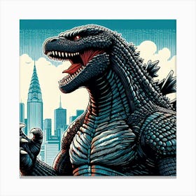 Monster 4 Canvas Print