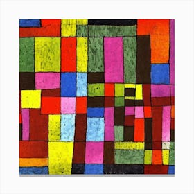 Abstract Squares Canvas Print