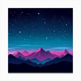 Night Sky Canvas Print