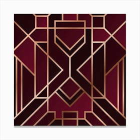 Art Deco Pattern 20 Canvas Print