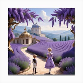 Princess And The Pea Canvas Print