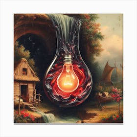 Lightbulb 4 Canvas Print