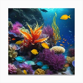 Coral Reef 11 Canvas Print