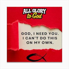 Glory of God Canvas Print