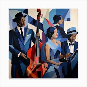 Jazz Quartet Canvas Print