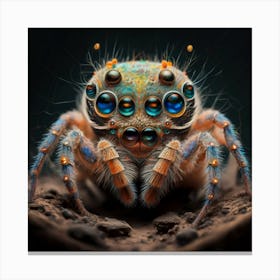 Arachnid Eyes Canvas Print