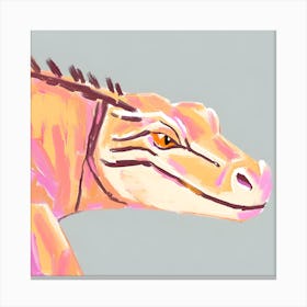 Komodo Dragon Lizard 02 Canvas Print
