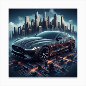 Jaguar F-Type 2 Canvas Print