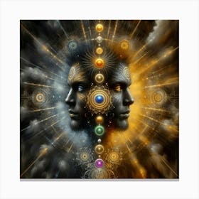 Chakras 2 Canvas Print