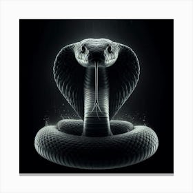 Black Cobra 1 Canvas Print