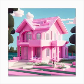 Barbie Dream House (443) Canvas Print