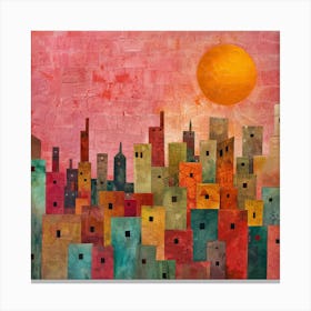 Cityscape 23 Canvas Print