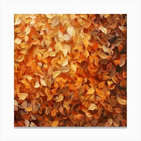 Autumn Leaves 40 Canvas Print