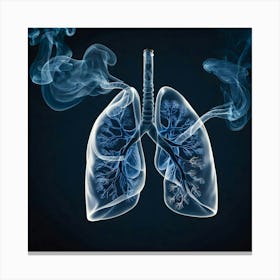 Lungs Stock Videos & Royalty-Free Footage 8 Canvas Print