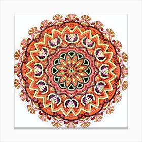 Mandala Joy Canvas Print