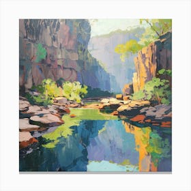 'River Reflection' Canvas Print