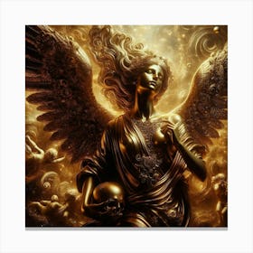 Golden Angel 4 Canvas Print