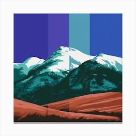 Mountain Range 1 Canvas Print