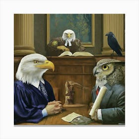 Jurdge Eagle Canvas Print