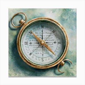 Compass 7 Canvas Print