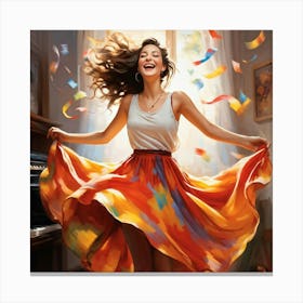 Joy Of Life Canvas Print