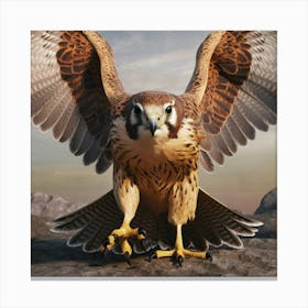 Falcon Canvas Print