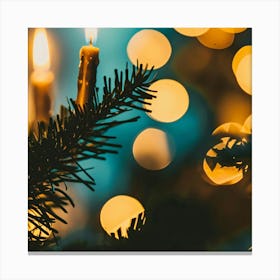 Christmas Lights Canvas Print