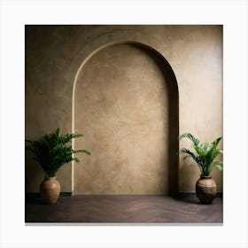 Archway Stock Videos & Royalty-Free Footage 10 Canvas Print