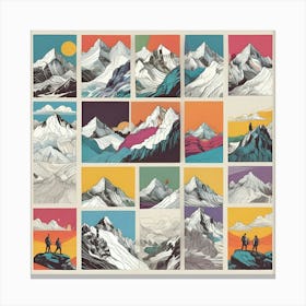 Mountain Landscapes Canvas Print