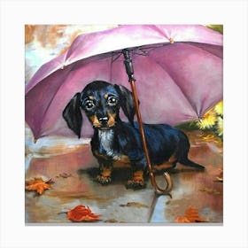 Dog Art Canvas Print