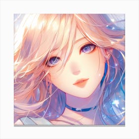 Anime Girl (20) Canvas Print