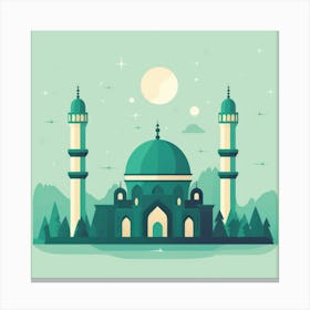 Islamic Mosque Canvas Print