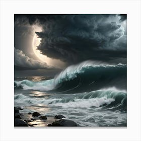 Eye Of The Storm 2 Canvas Print
